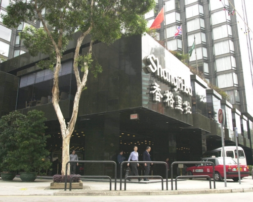尖沙嘴香格里拉酒店内地客因財爭執。資料圖片