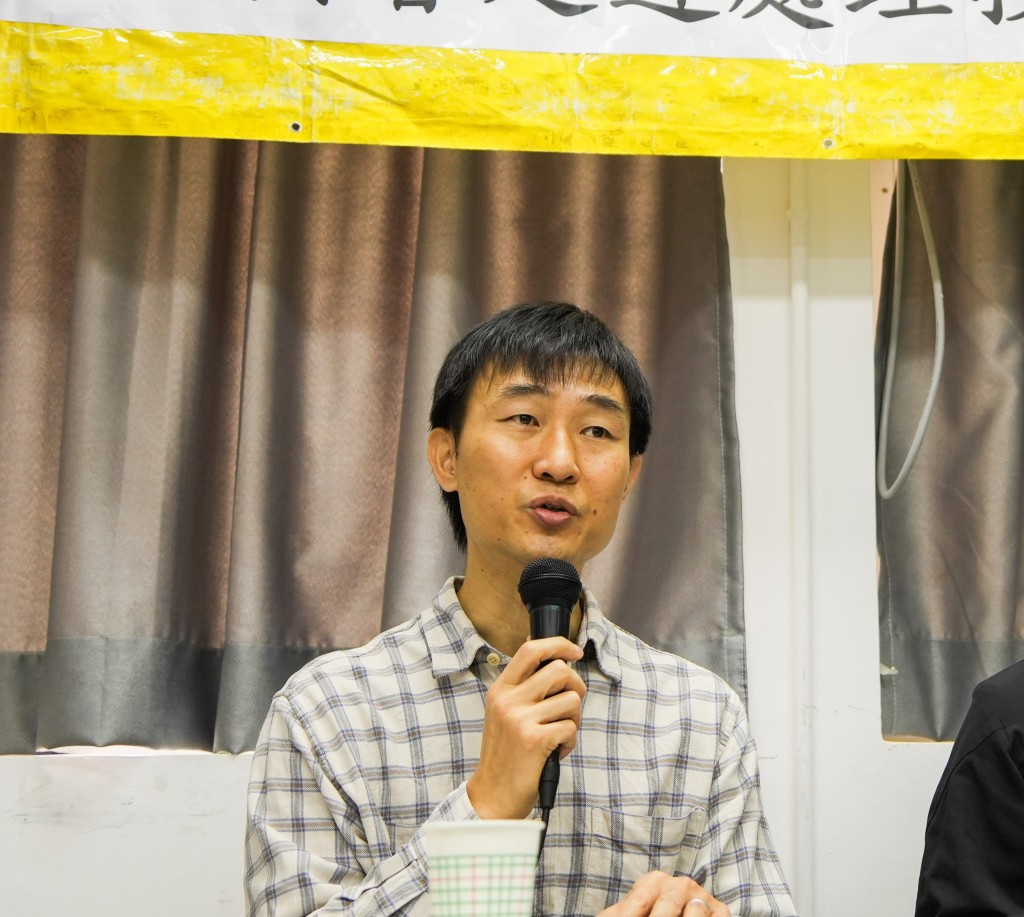 社區組織協會幹事彭鴻昌。資料圖片 社區組織協會幹事彭鴻昌。資料圖片