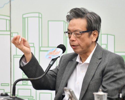 梁子超指如果一周內疫情未減應安排公務員在家工作。資料圖片