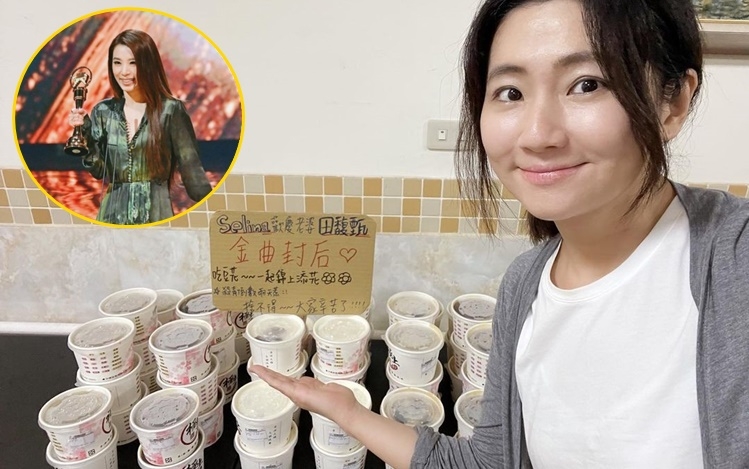 Hebe首封「金曲歌后」，好姊妹Selina即「萬歲」賀一賀佢！