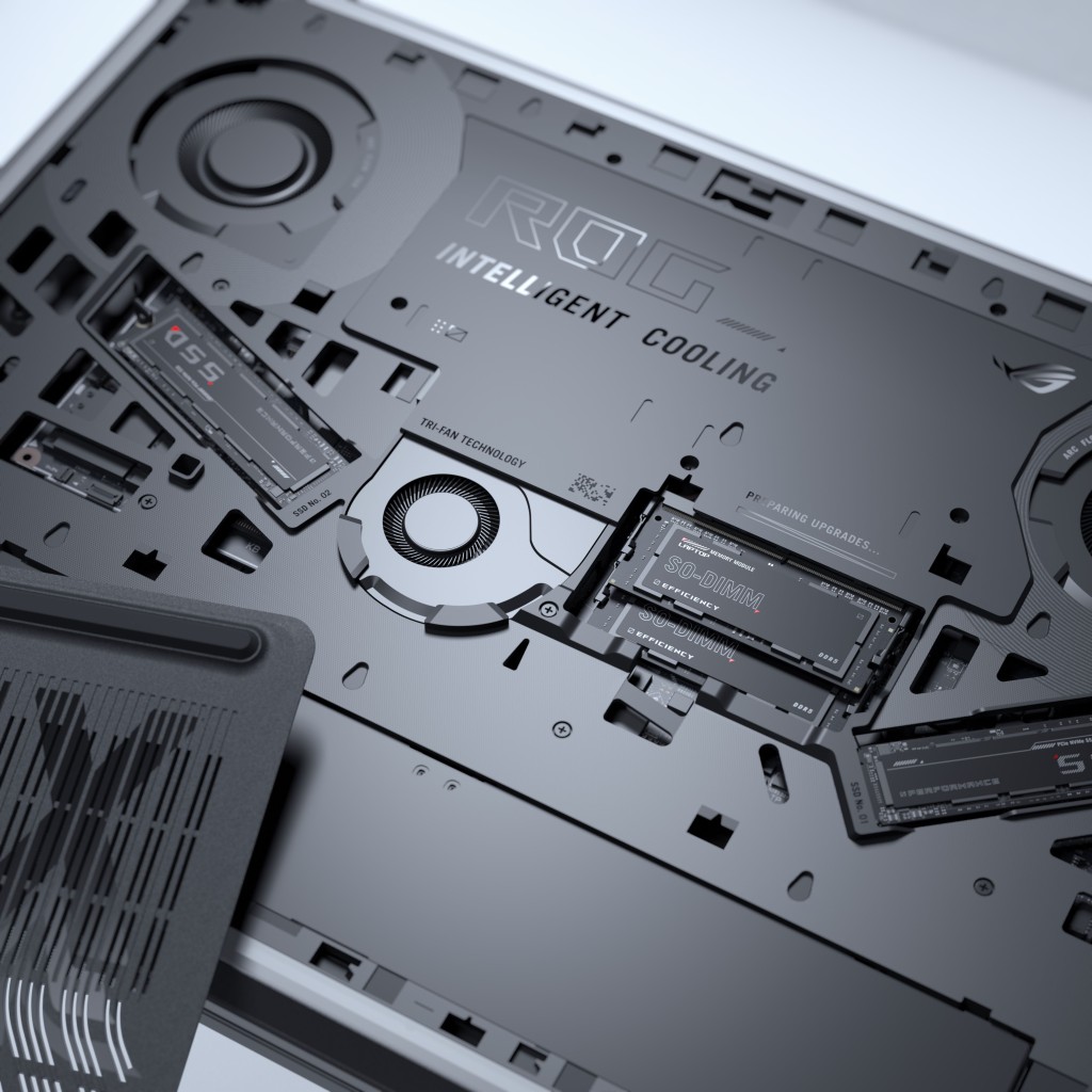 Strix SCAR 16支援最高64GB DDR5記憶體。