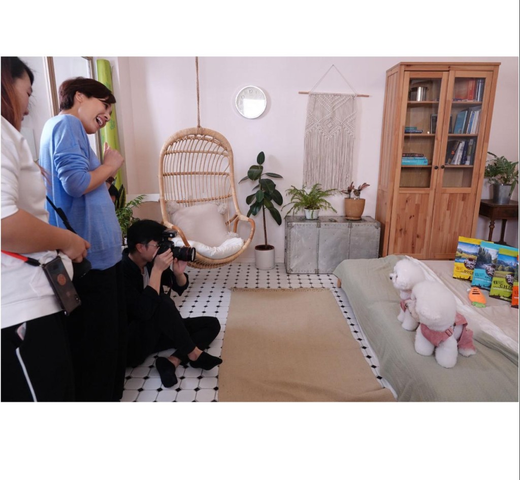 Teddy及Tina企定定影相。