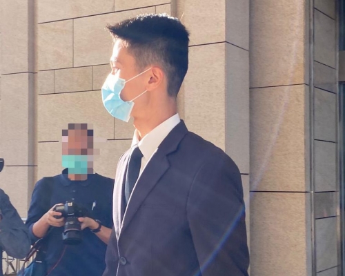 消防隊長詹德鵬。張旭珊攝