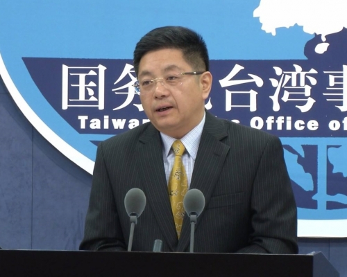 國台辦發言人馬曉光。新華社圖片