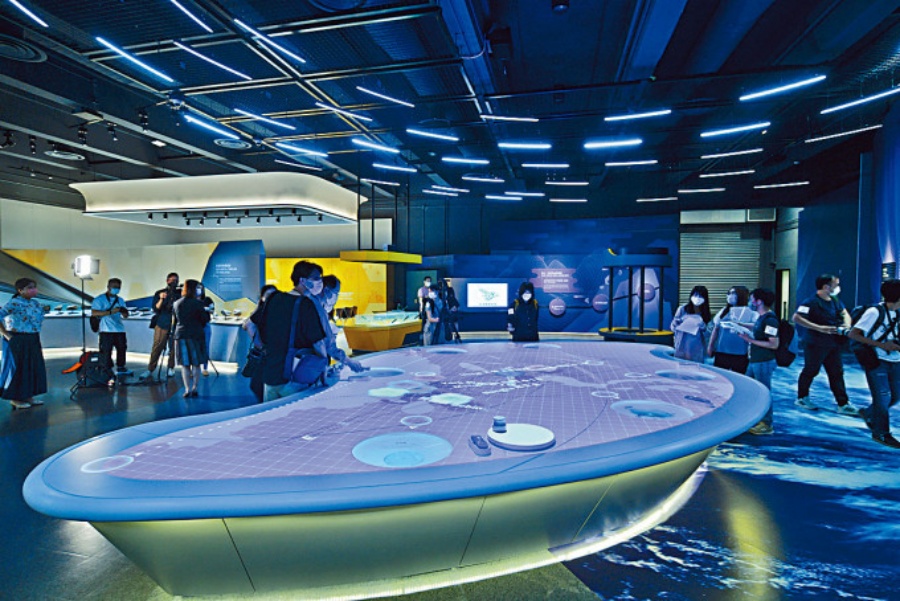 楊潤雄指科學館空間小、因樓底有限，例如不足以展出國家航天科技。資料圖片