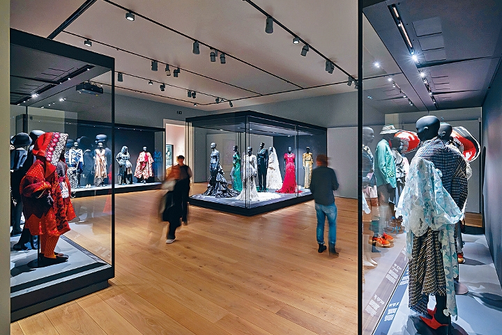 不同時代的服飾，是挪威國家博物館其中一個重點展示項目。