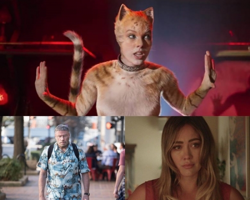 金草莓獎公佈得獎名單，《CATS》、尊特拉華達及Hilary Duff榜上有名。