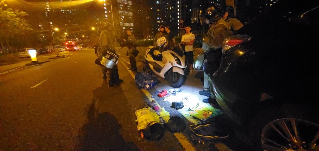 警員紅磡截查電單車