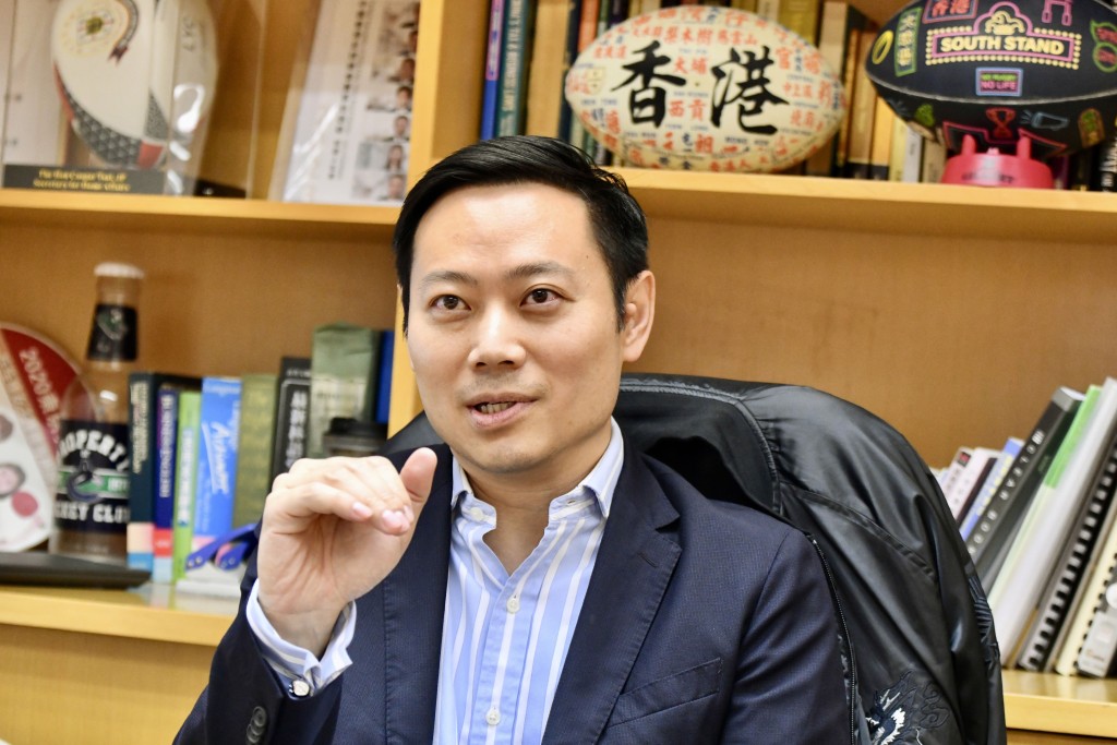 香港酒店業聯會總幹事徐英偉。 香港酒店業聯會總幹事徐英偉。