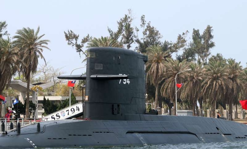 台湾的海虎潜艇。