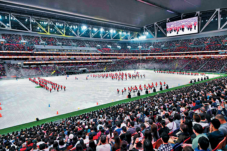 內地媒體數據指啟德體育園在啟用首年的全球門票銷量排行榜位列世界第三。