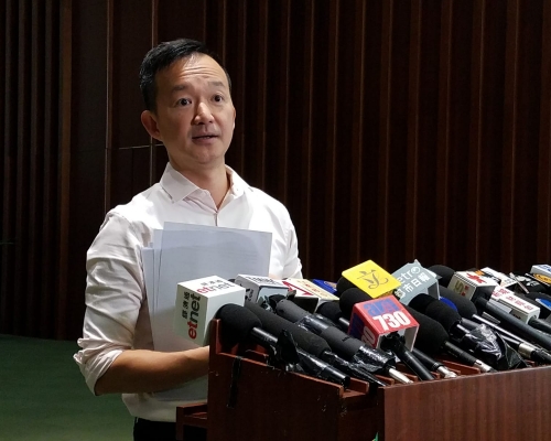 陳志全則指,支持所有削減警隊開支的修正案。 資料圖片