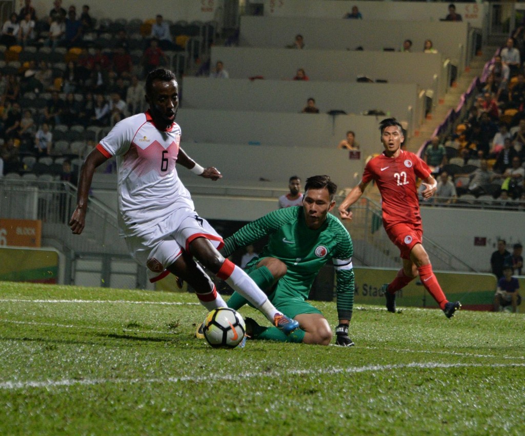 港足晚上在旺角大球场友赛巴林。