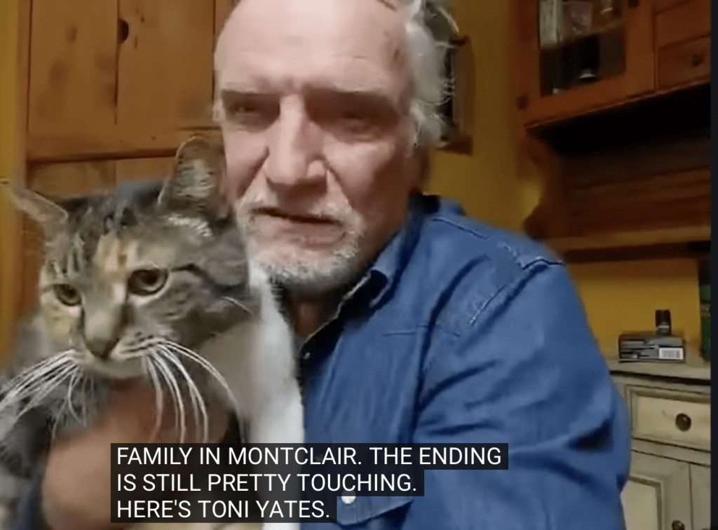 哈伯勒抱著阿薩受訪。Youtube@EyewitnessNewsABC7NY畫面截圖