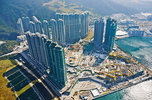 港鐵將軍澳日出康城11期（箭嘴示）截收11份標書，追平歷年區內標書紀錄。