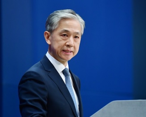汪文斌表示,香港是法治社會,任何違法犯罪行為必然受到法律懲處。網上圖片