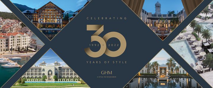 今年是吉合睦GHM酒店管理集團的三十周年慶。