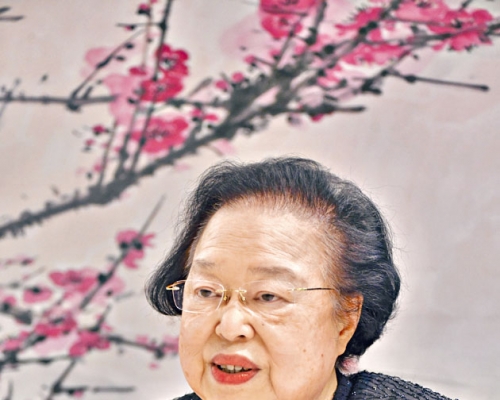 ■譚惠珠指,不少選委會界別參選人是專才。