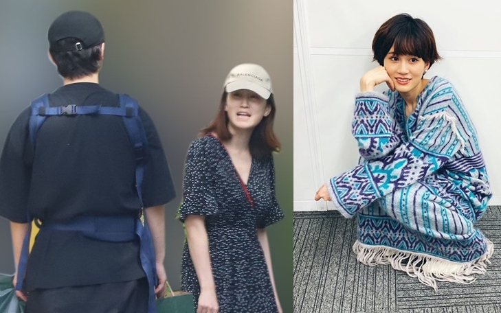 前田新婚誕下B仔不久,一家三口外出時,曾被拍到前田在街上發脾氣大鬧老公。