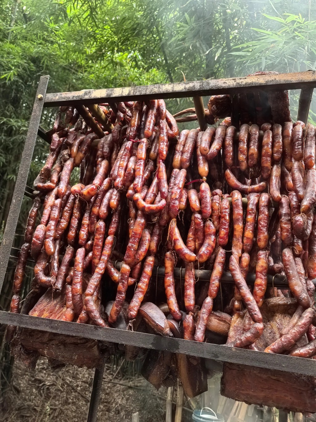 臘腸是中國人增加年味的過冬名物。小紅書 臘腸是中國人增加年味的過冬名物。小紅書