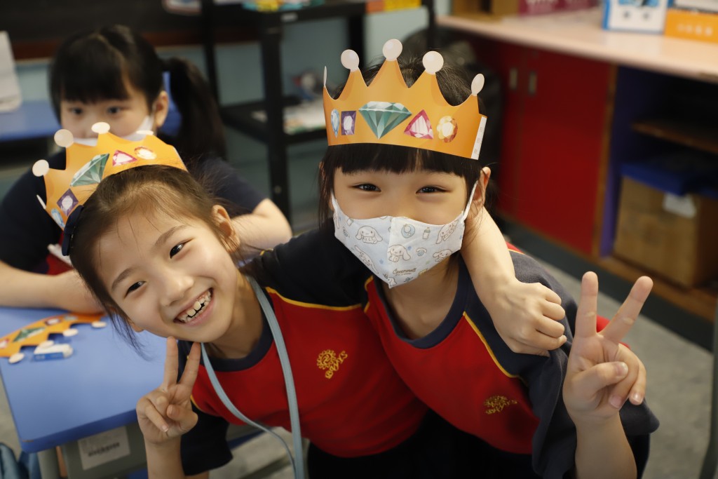 英語教學團隊為學生打穩語文基礎。（圖片來源：受訪學校提供）