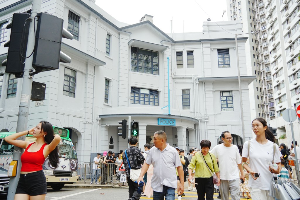 舊油麻地警署建於1922年，以英國愛德華時代建築風格興建，是香港現存少數的戰前警署之一。資料圖片