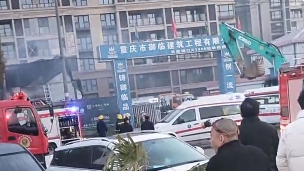 江蘇鎮江新區建築地盤發生火災，已致7死4傷。