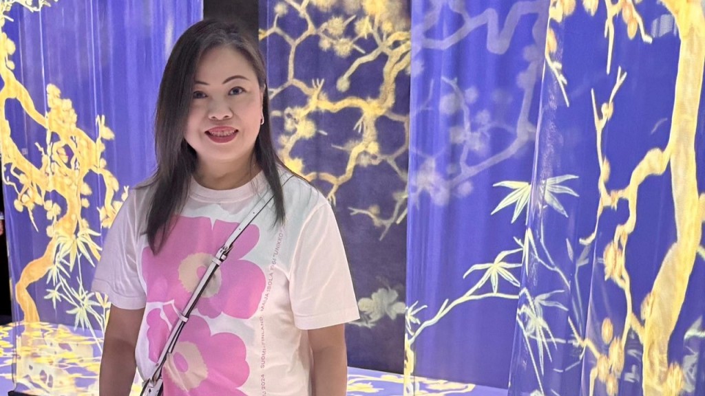 羅淑佩到香港故宮博物館參觀展覽。羅淑佩FB圖片