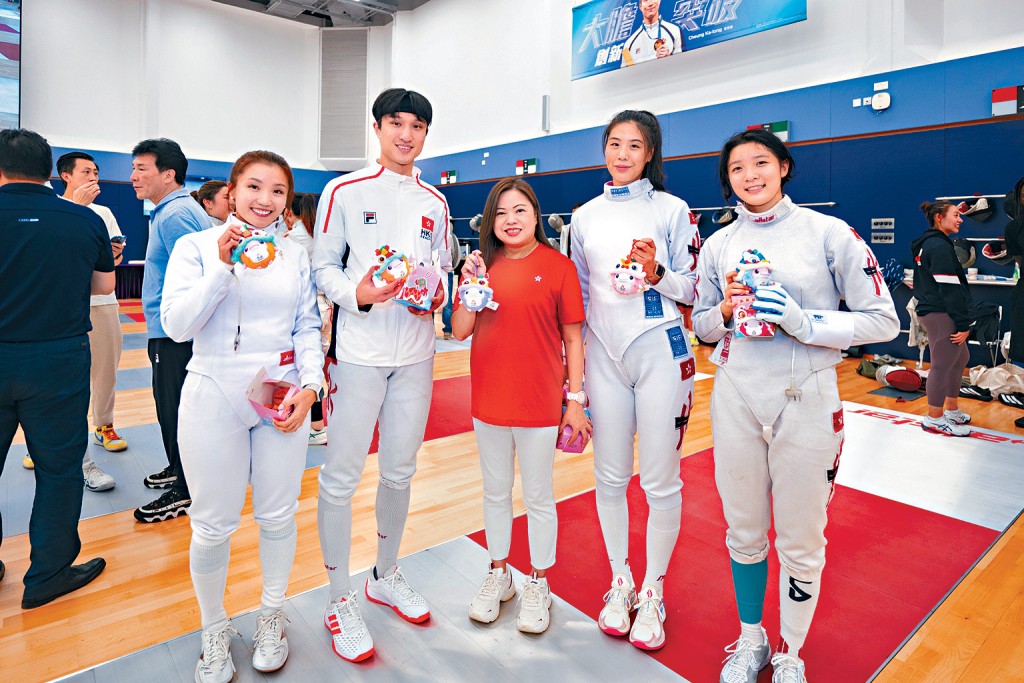 羅淑佩表示，政府已在北都覓地作劍擊館選址，正進行前期研究。