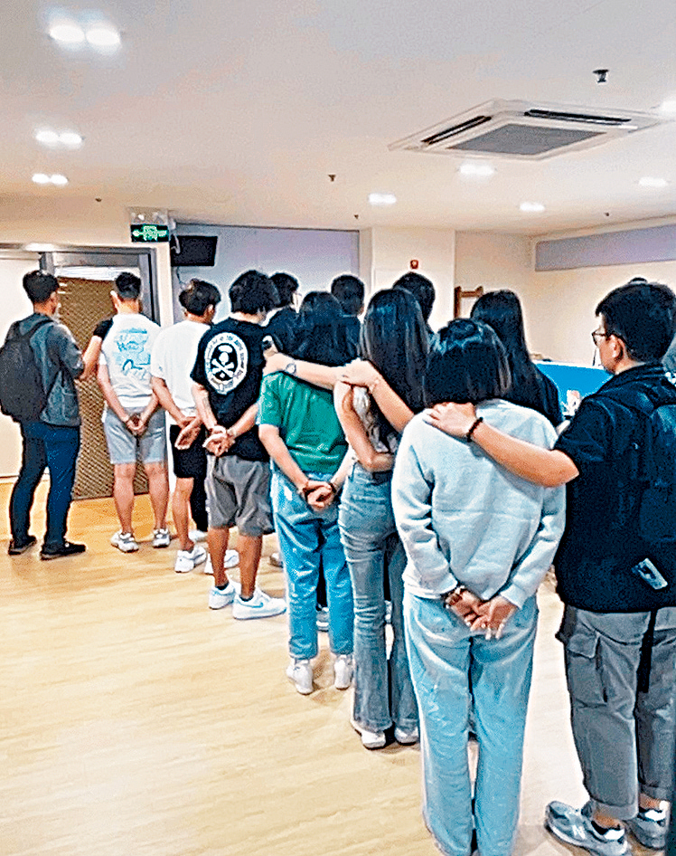 警方搗破一個由黑幫操控具規模的高利貸集團,拘捕24人。