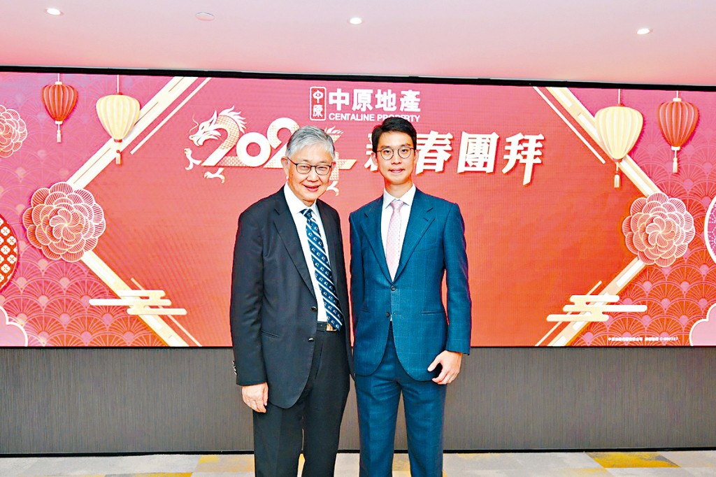 中原施永青呼籲政府「撤辣」。旁為施俊嶸。