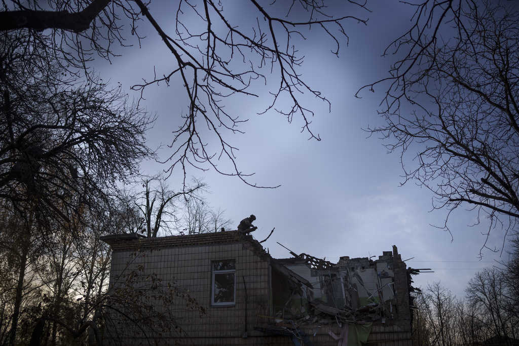 基輔遭受無人機襲擊，5人受傷。美聯社