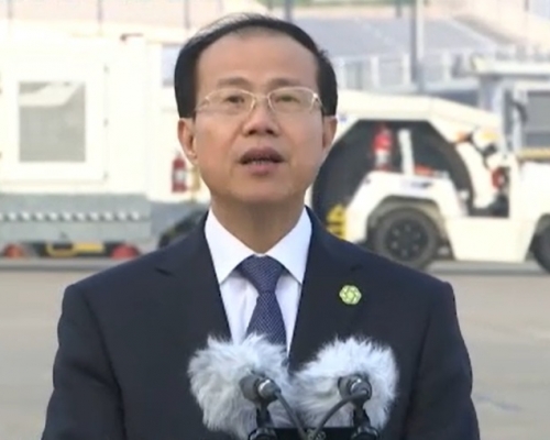 澳門中聯辦主任傅自應。澳廣視圖片