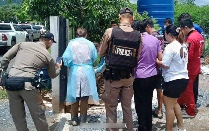 警方在现场取证。星暹传媒