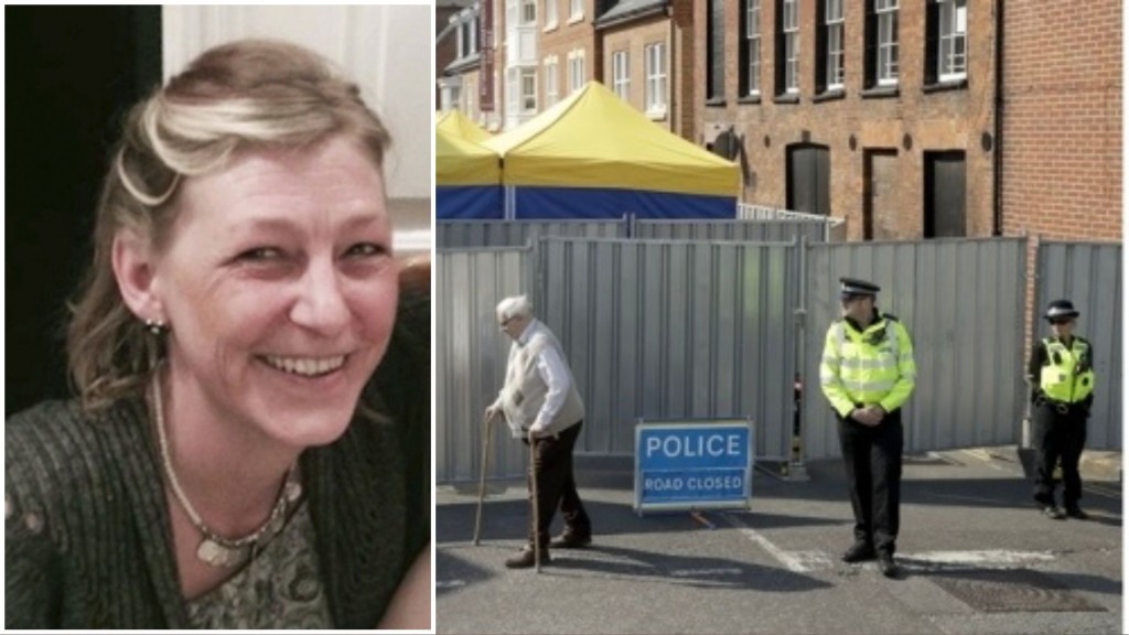 史特格斯（左）因接觸裝有諾維喬克的廢棄香水瓶而中毒身亡。 資料圖片