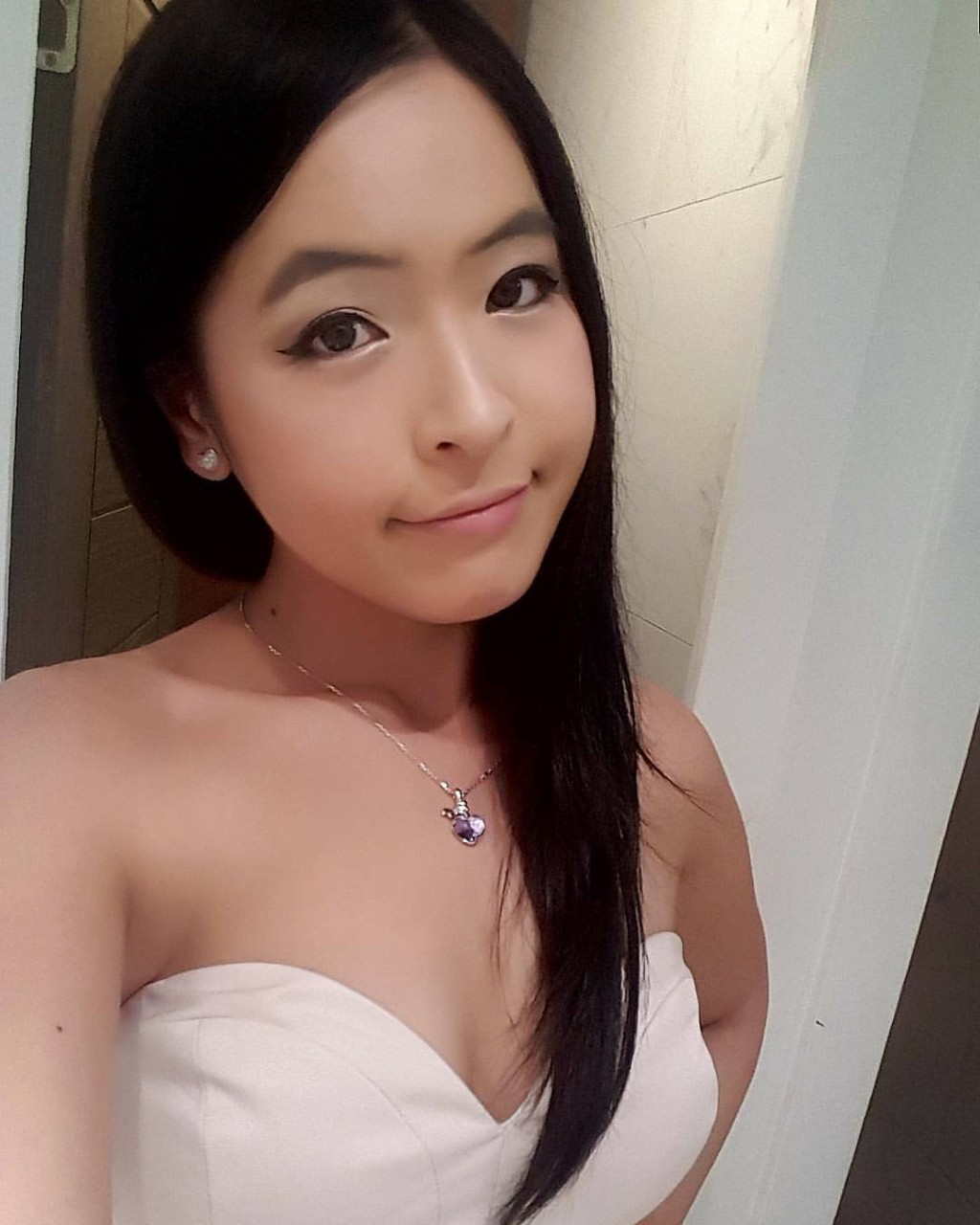 許美琪年少的樣子。