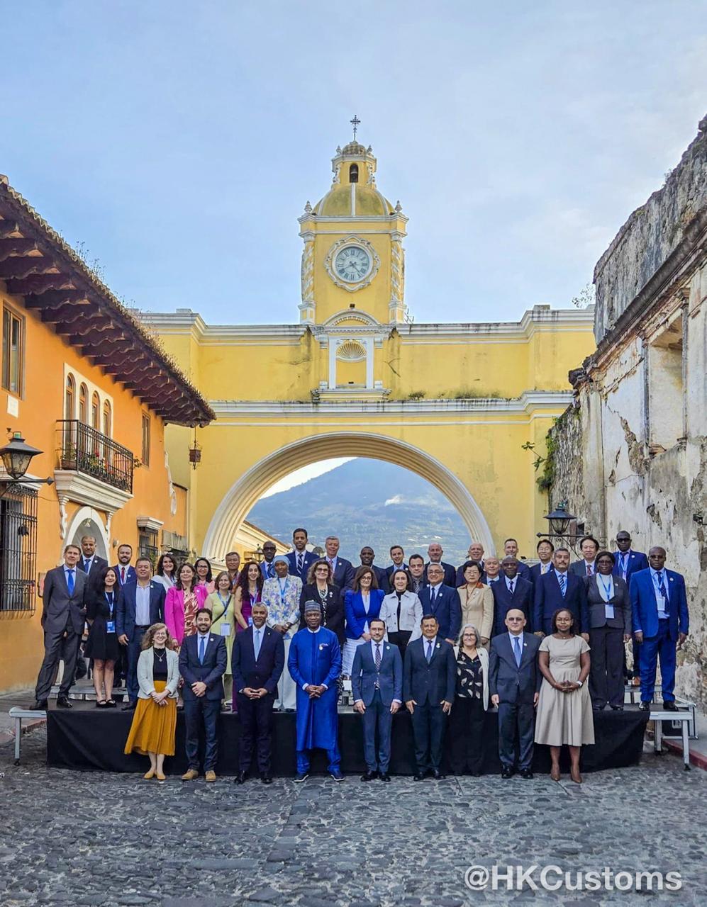 海關率代表團赴比利時及危地馬拉出席世界海關組織會議。香港海關facebook圖片 海關率代表團赴比利時及危地馬拉出席世界海關組織會議。香港海關facebook圖片