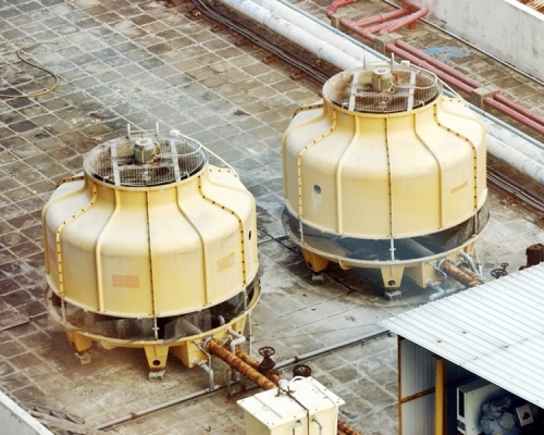 機電工程署6月抽查發現5個冷卻水塔退伍軍人菌含量超標。資料圖片