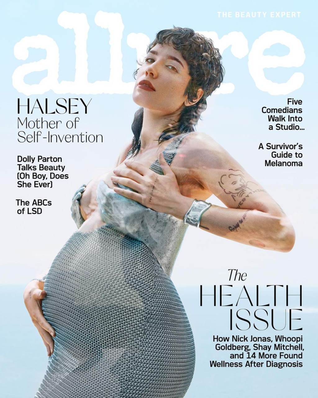 封面正正常常。(allure圖片)