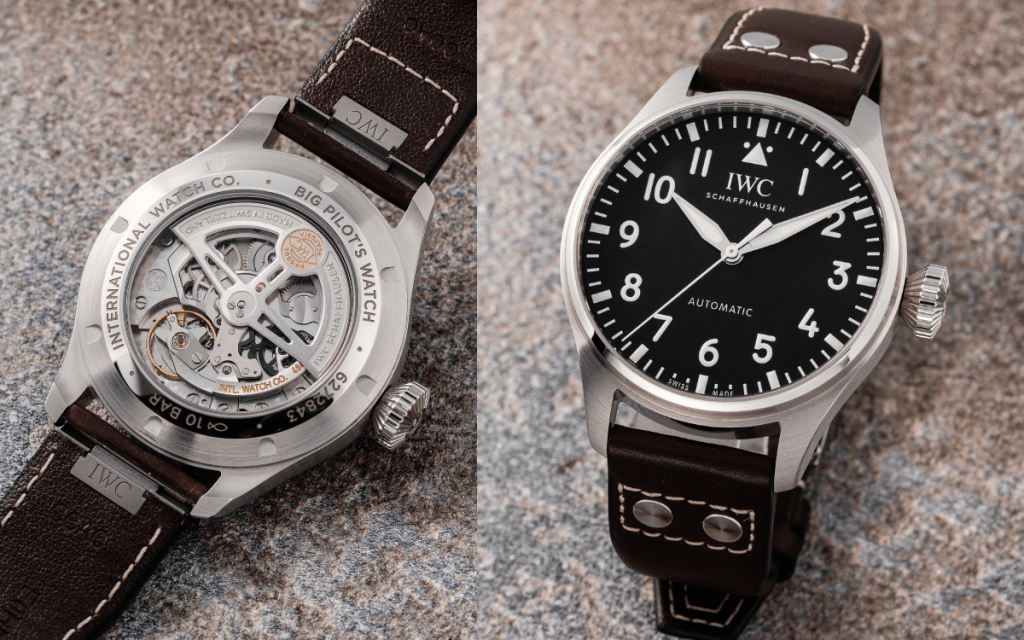 IWC Big Pilot's Watch 43 IW3293
表殼：43mm不鏽鋼
機芯：82100自動
售價：$66,600（皮帶）/ $74,100（鏈帶）