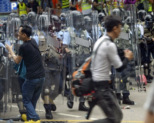 联署信要求就本月12日的警民冲突事件，成立独立调查委员会。资料图片