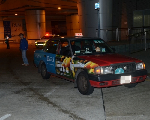 的士車CAM被檢走。蔡楚輝攝