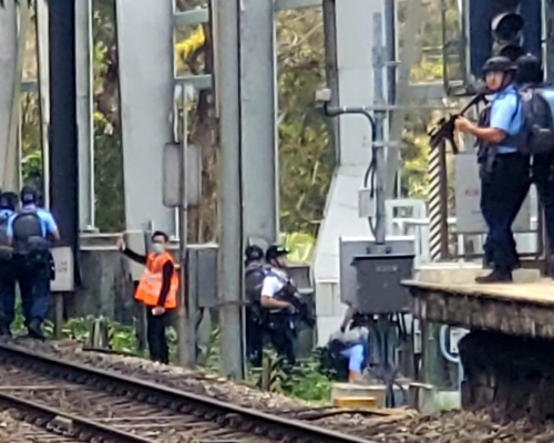 警方接報到場。