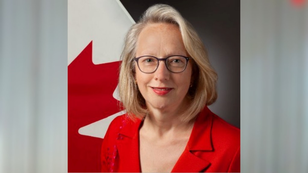 梅倩琳成為加拿大首位女性駐華大使。twitter