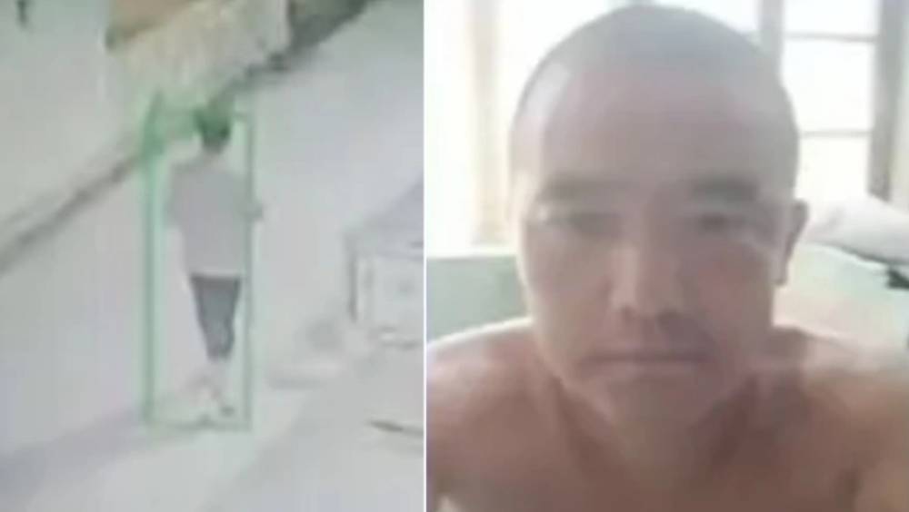 遼寧發生重大刑案，警方指高姓男子行兇後穿拖鞋逃跑。