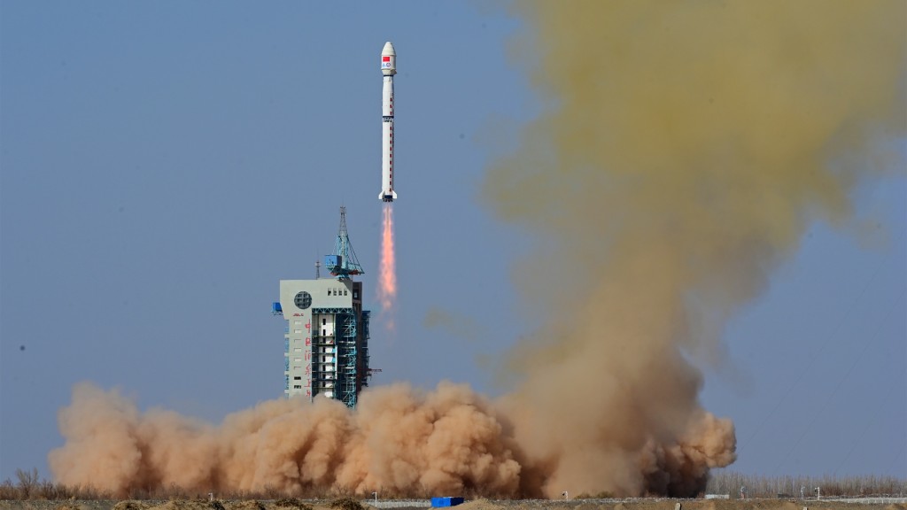 風雲三號07星成功發射升空。新華社