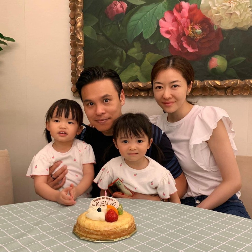 Lynn也不捨離開孖女太久,但沒因此放棄工作。