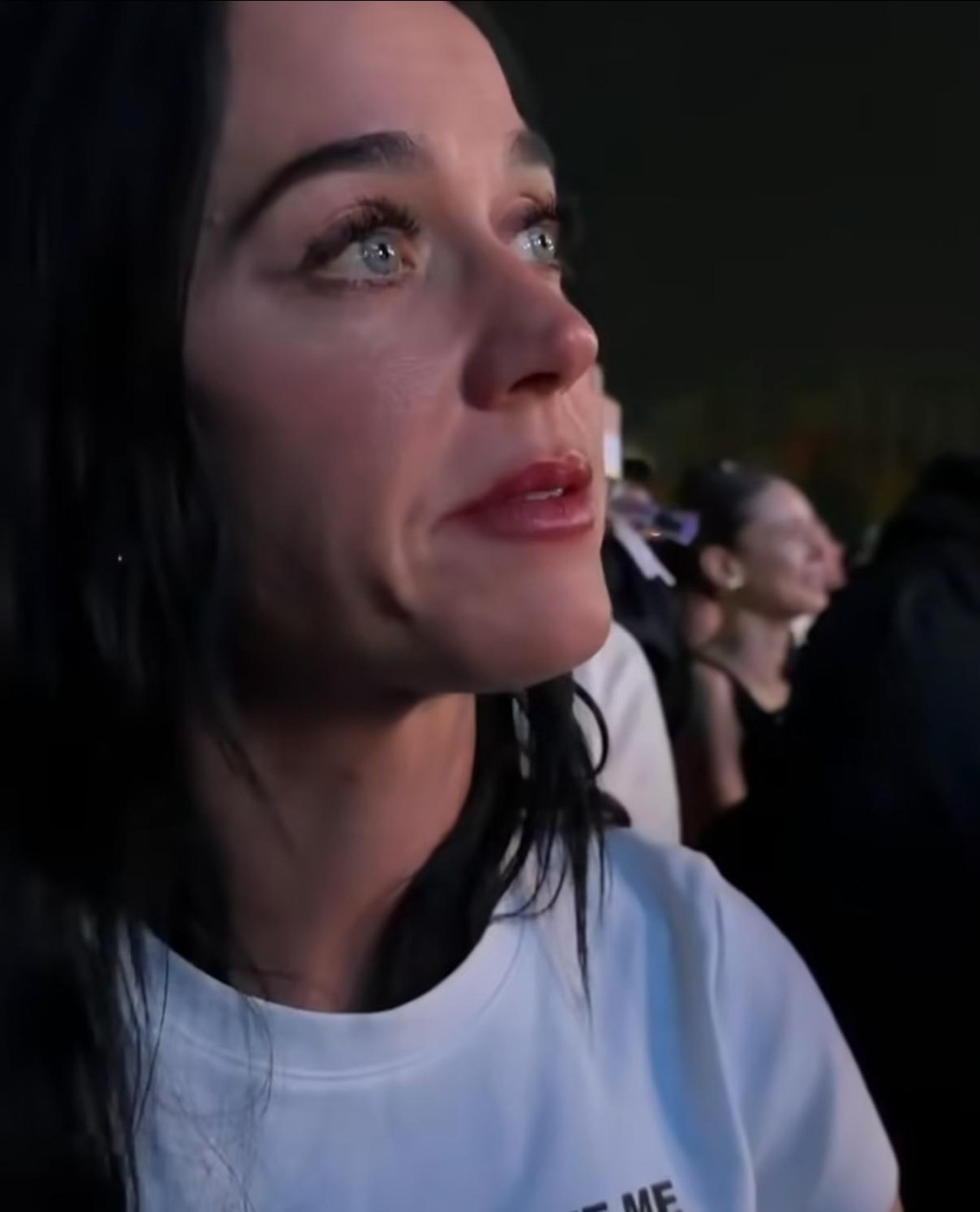 Katy上周六在Coachella欣賞Justin Bieber的演出。