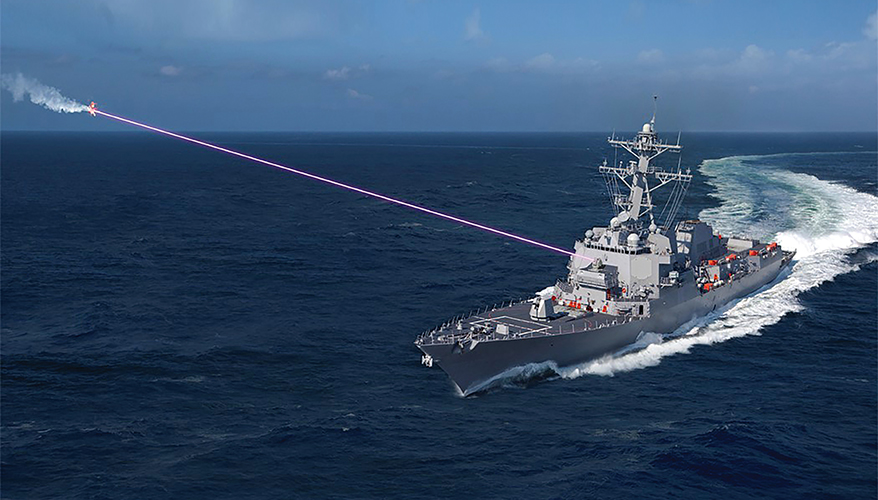 美國海軍亦部署「HELIOS」激光系統。