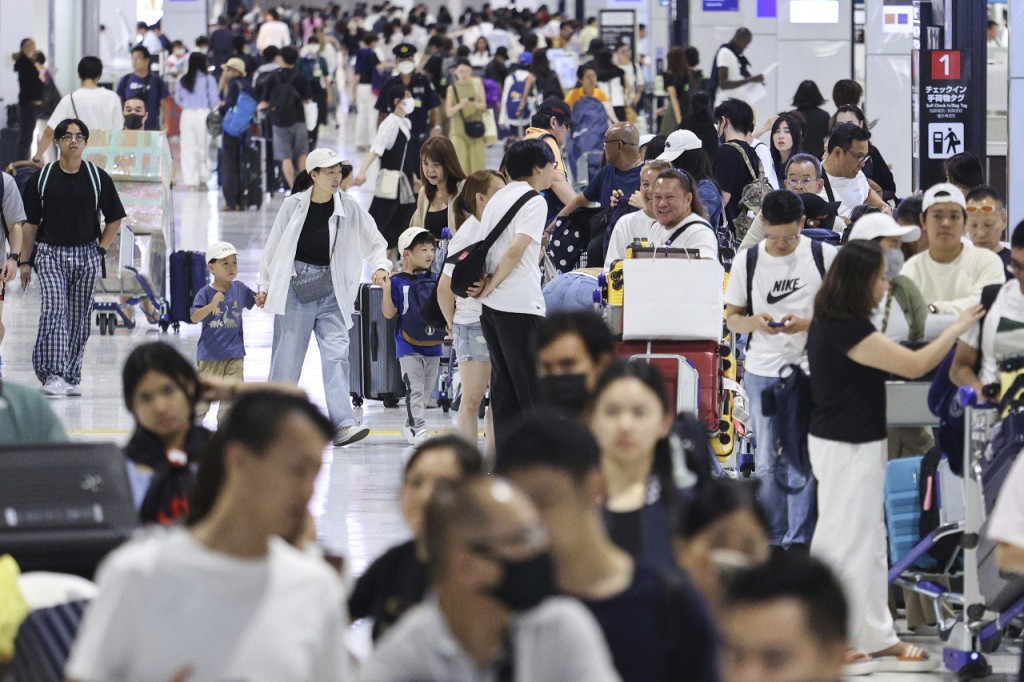 日本「預先清關」政策將能縮減入境手續耗費的時間。美聯社